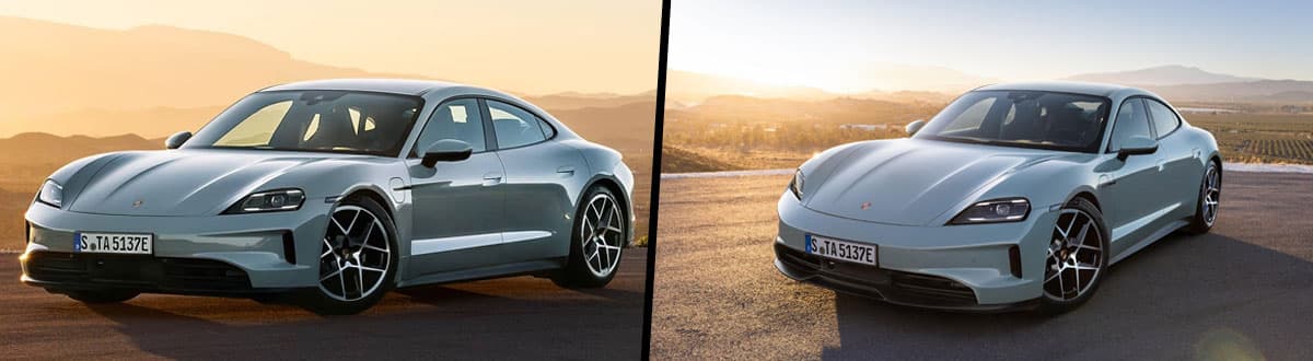 2026 vs 2025 Porsche Taycan